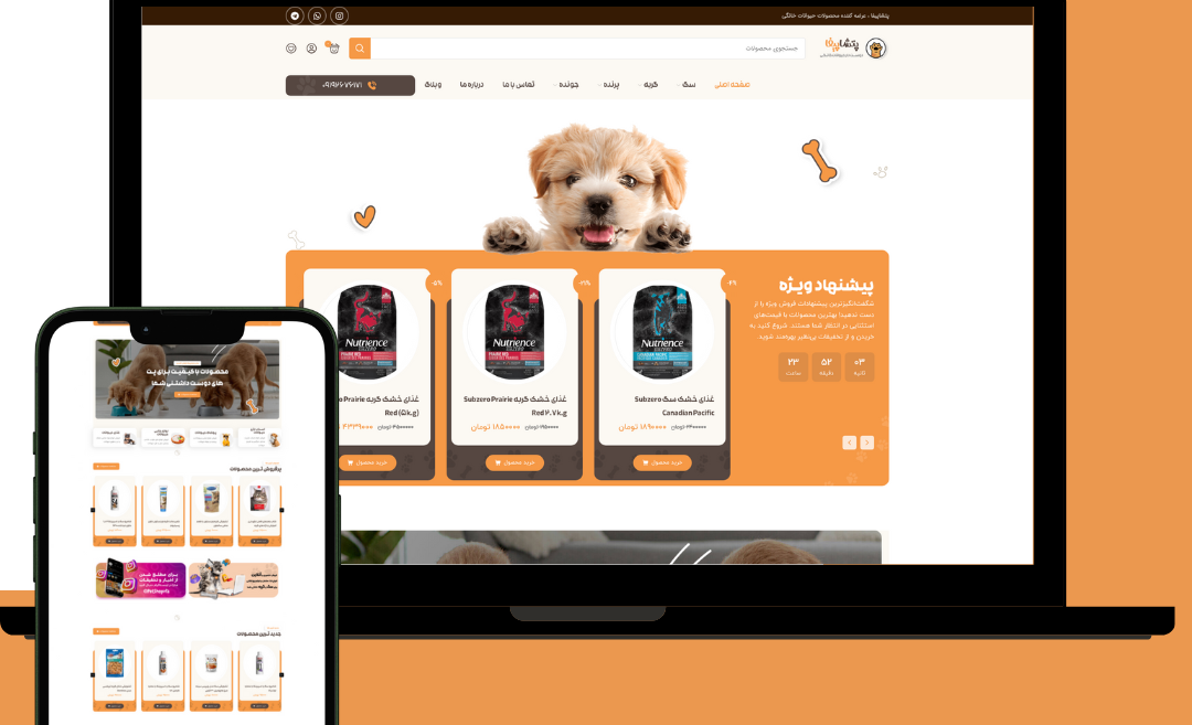نمونه کار فروشگاهی 5